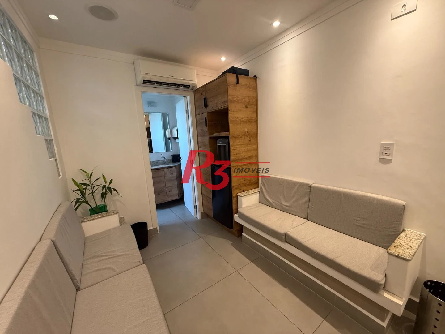 Sala à venda, 64 m² por R$ 550.000,00 - Macuco - Santos/SP