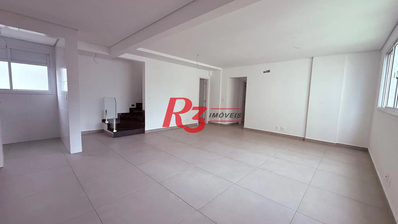 Cobertura à venda, 209 m² por R$ 2.769.228,00 - Boqueirão - Santos/SP