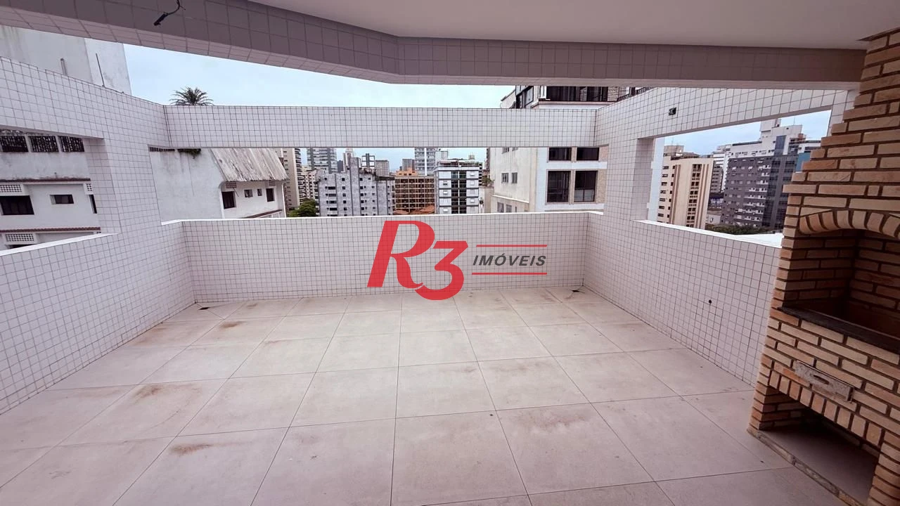 Cobertura à venda, 220 m² por R$ 2.915.880,00 - Boqueirão - Santos/SP