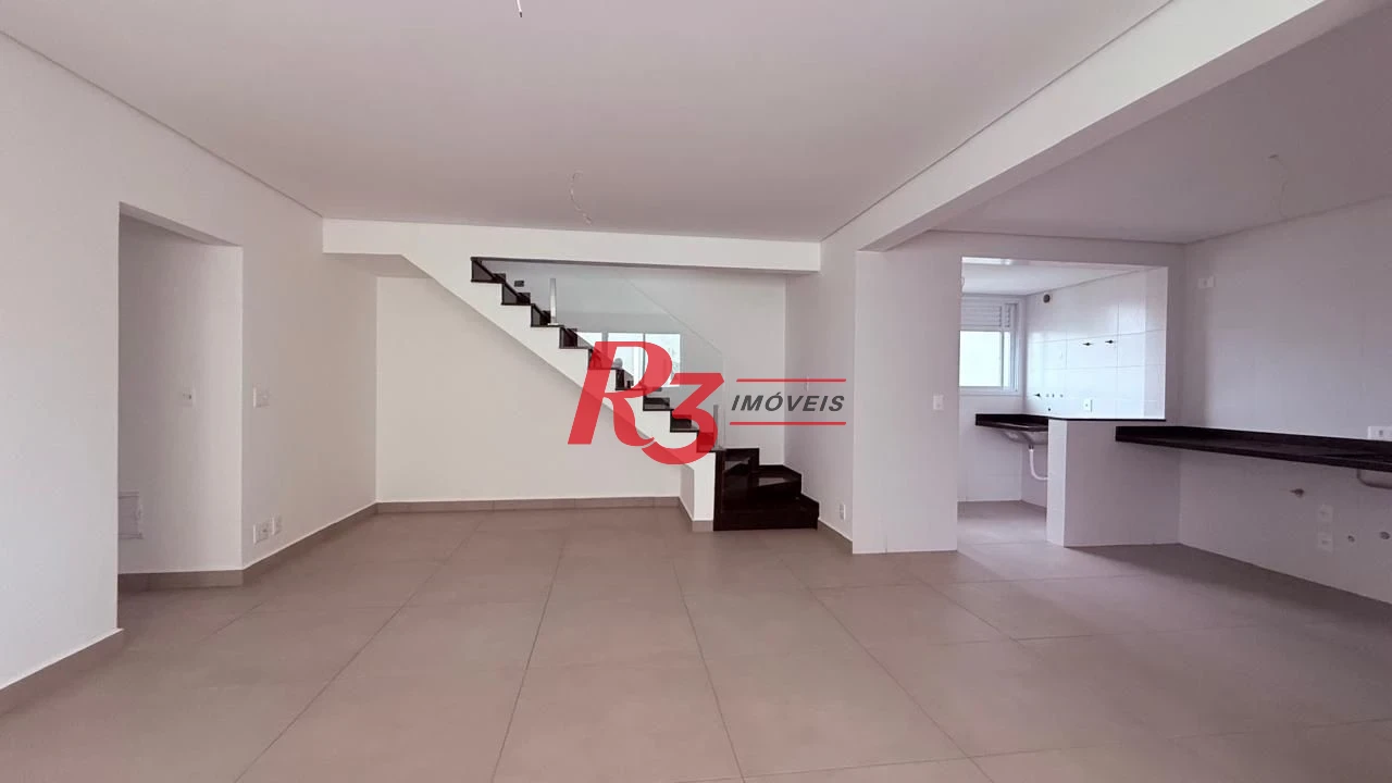Cobertura à venda, 220 m² por R$ 2.915.880,00 - Boqueirão - Santos/SP