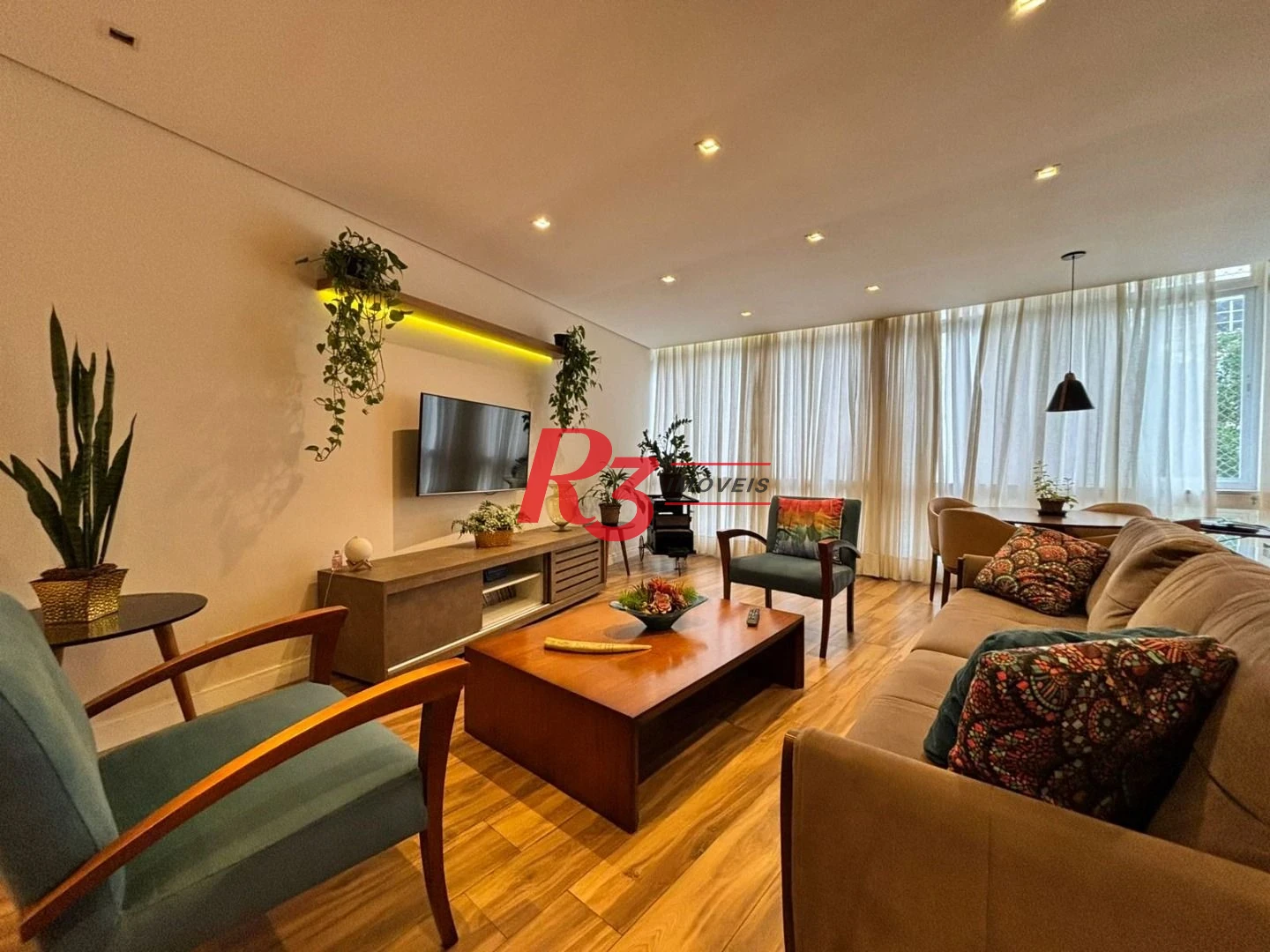 Apartamento à venda, 140 m² por R$ 1.290.000,00 - Gonzaga - Santos/SP