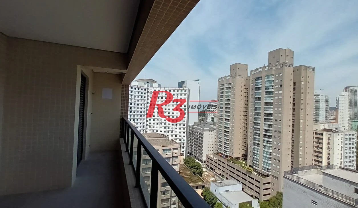Apartamento à venda, 75 m² por R$ 1.026.420,00 - José Menino - Santos/SP