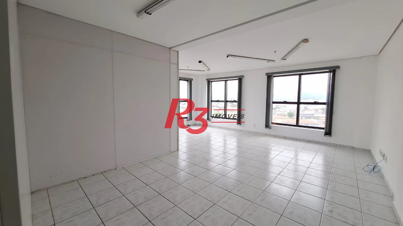 Sala à venda, 80 m² por R$ 320.000,00 - Embaré - Santos/SP