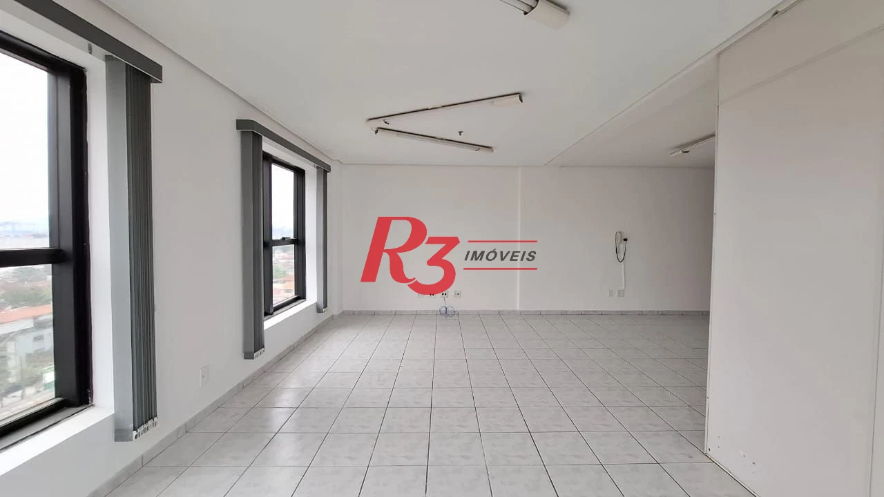 Sala à venda, 80 m² por R$ 320.000,00 - Embaré - Santos/SP
