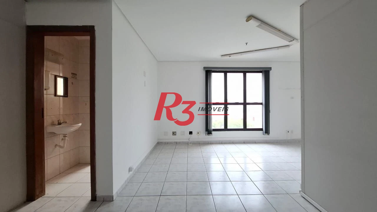 Sala à venda, 80 m² por R$ 320.000,00 - Embaré - Santos/SP