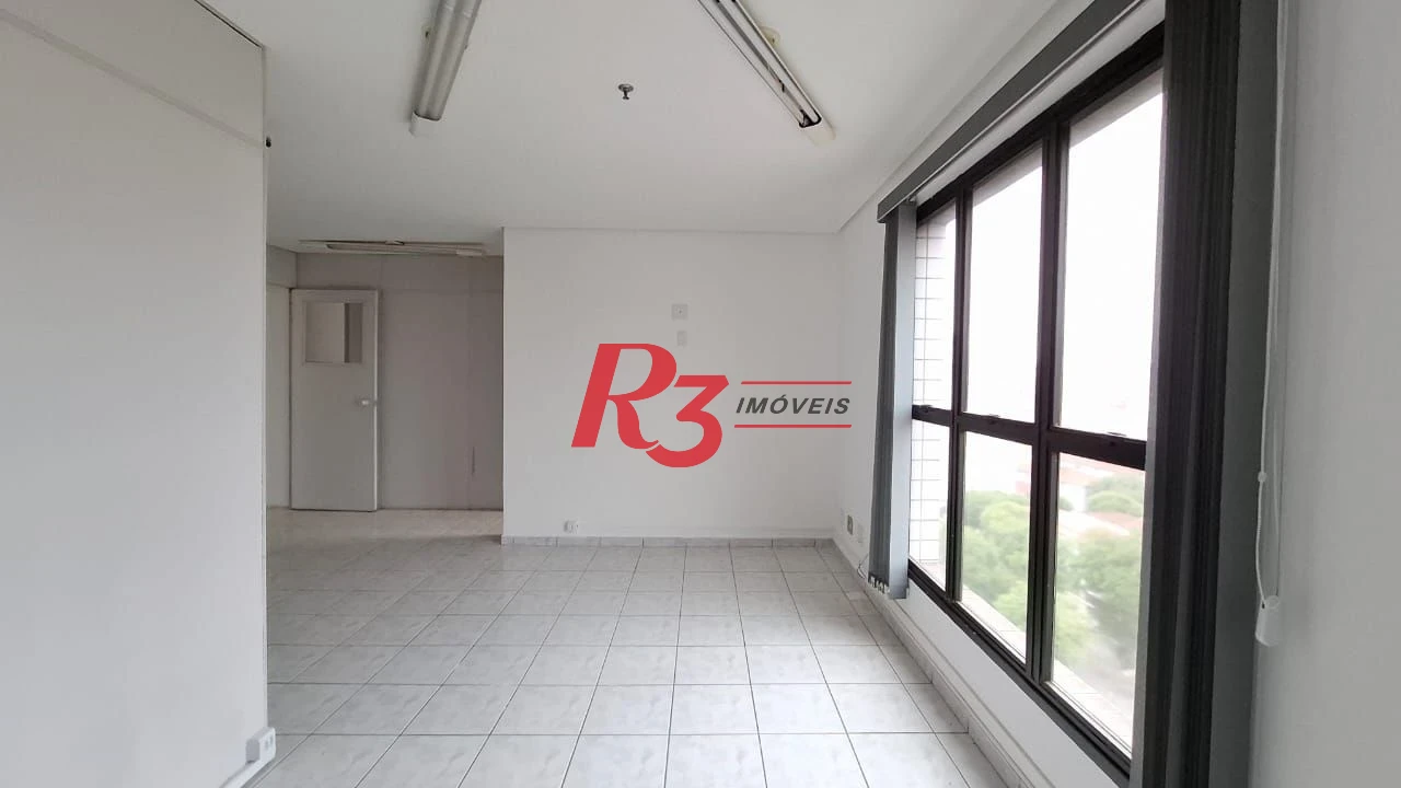 Sala à venda, 80 m² por R$ 320.000,00 - Embaré - Santos/SP