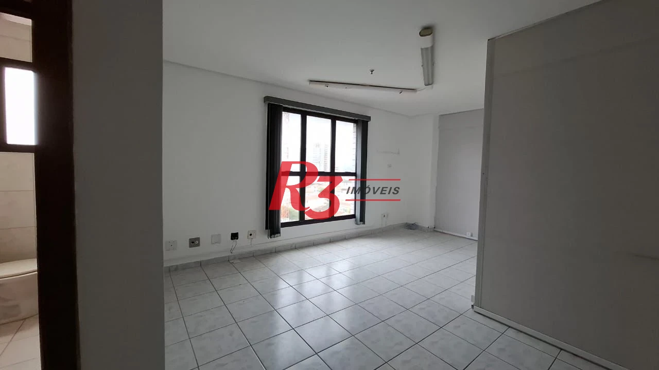 Sala à venda, 80 m² por R$ 320.000,00 - Embaré - Santos/SP