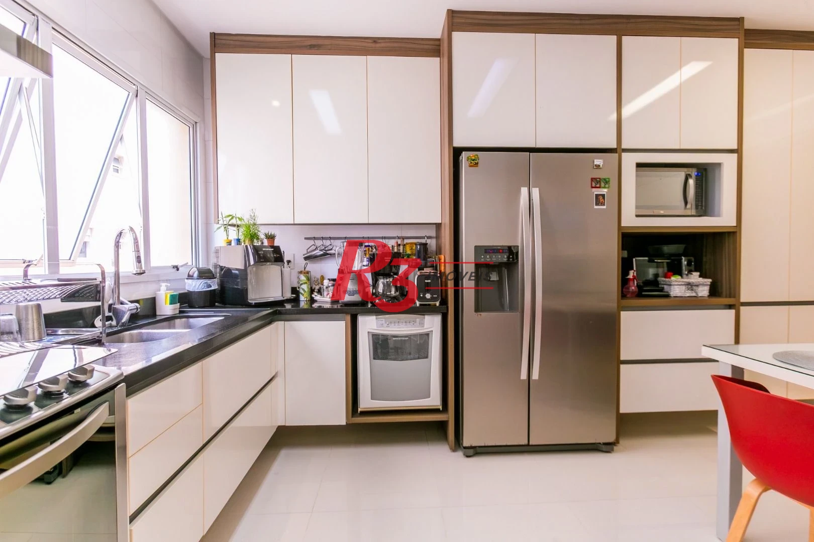 Apartamento com 4 dormitórios para alugar, 204 m² por R$ 23.000,01/mês - Gonzaga - Santos/SP