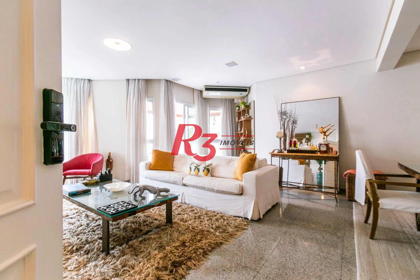 Apartamento com 4 dormitórios para alugar, 204 m² por R$ 23.000,01/mês - Gonzaga - Santos/SP