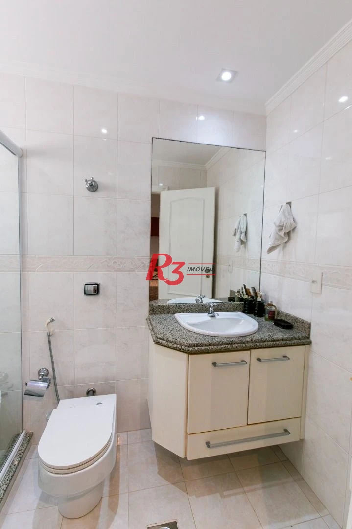 Apartamento com 4 dormitórios para alugar, 204 m² por R$ 23.000,01/mês - Gonzaga - Santos/SP
