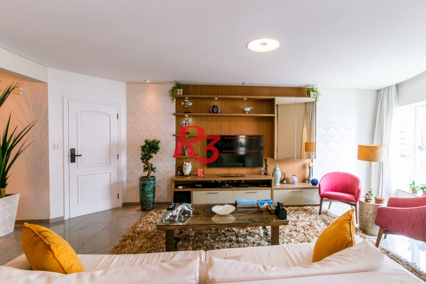 Apartamento com 4 dormitórios para alugar, 204 m² por R$ 23.000,01/mês - Gonzaga - Santos/SP