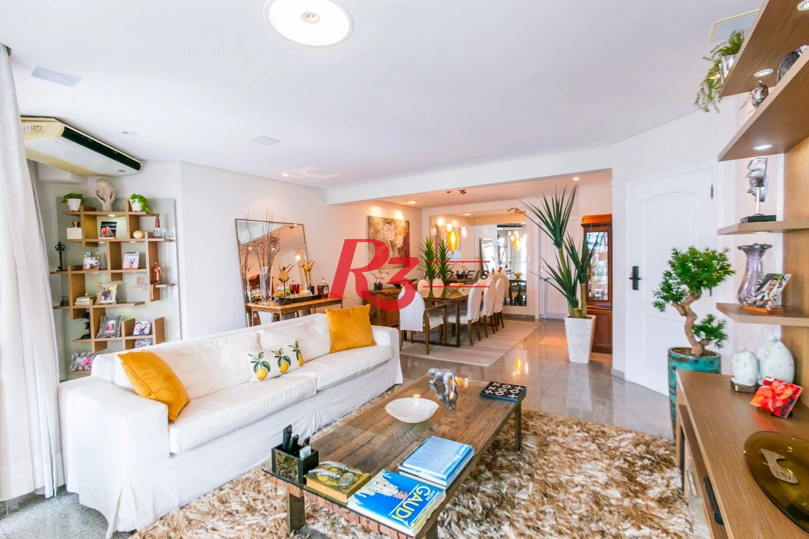 Apartamento com 4 dormitórios para alugar, 204 m² por R$ 23.000,01/mês - Gonzaga - Santos/SP
