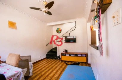 Casa à venda, 80 m² por R$ 385.000,00 - Macuco - Santos/SP