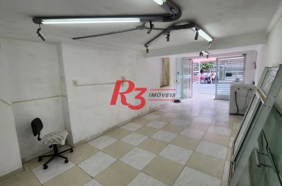 Loja para alugar, 50 m² por R$ 3.500,00/mês - Embaré - Santos/SP