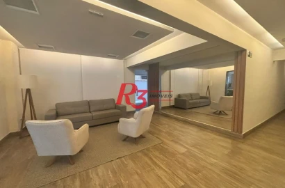 Apartamento à venda, 77 m² por R$ 875.000,00 - Gonzaga - Santos/SP
