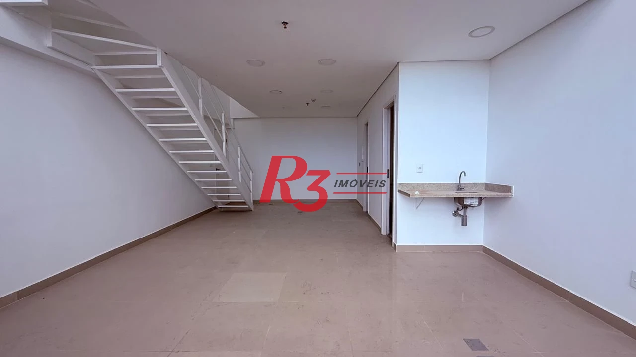 Sala para alugar, 72 m² por R$ 5.000,00/mês - Vila Matias - Santos/SP