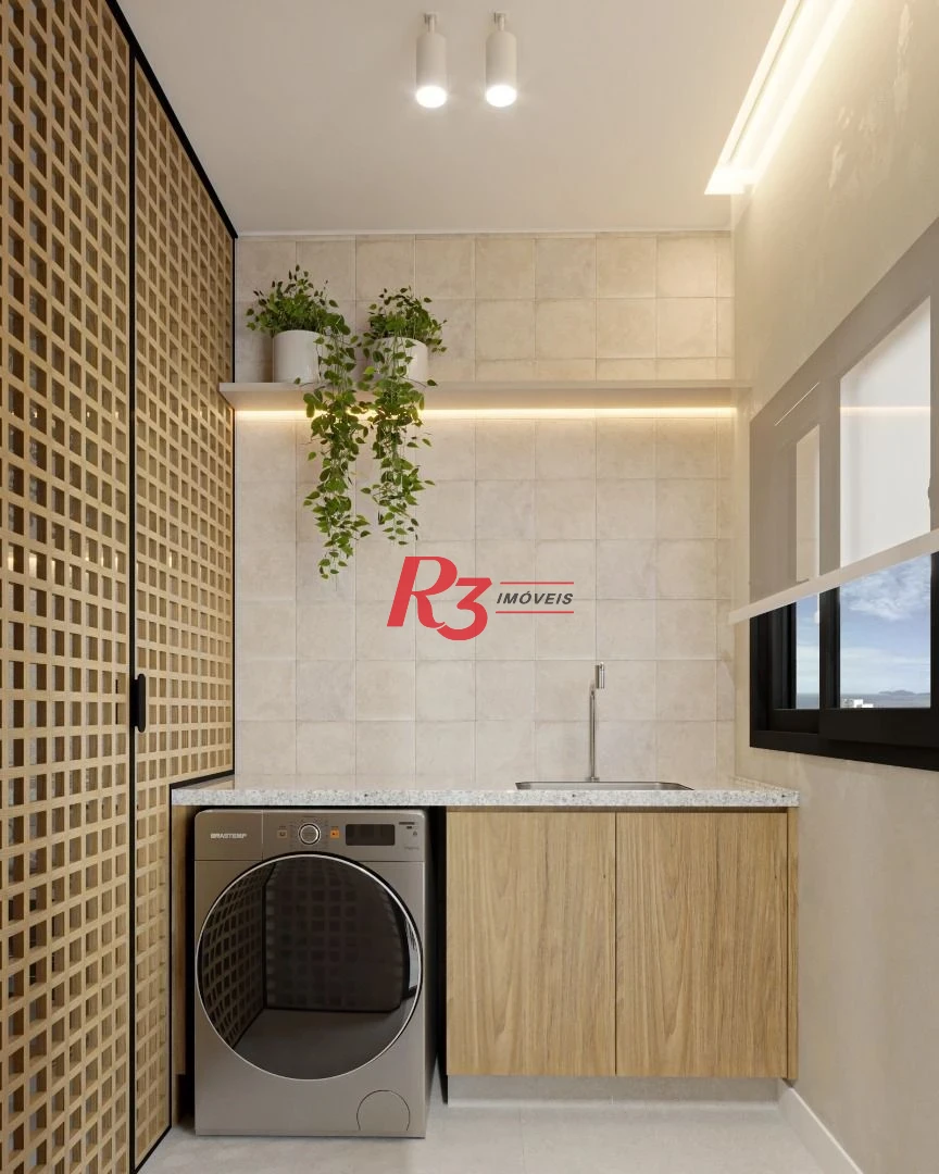 Apartamento à venda, 89 m² por R$ 1.268.420,59 - Boqueirão - Santos/SP