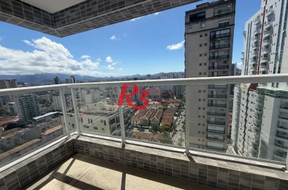 Apartamento com 2 dormitórios à venda, 105 m² por R$ 2.100.000,00 - Vila Rica - Santos/SP