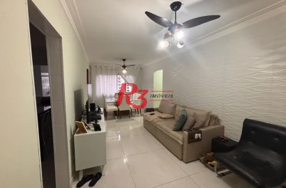 Apartamento à venda, 81 m² por R$ 502.000,00 - Campo Grande - Santos/SP