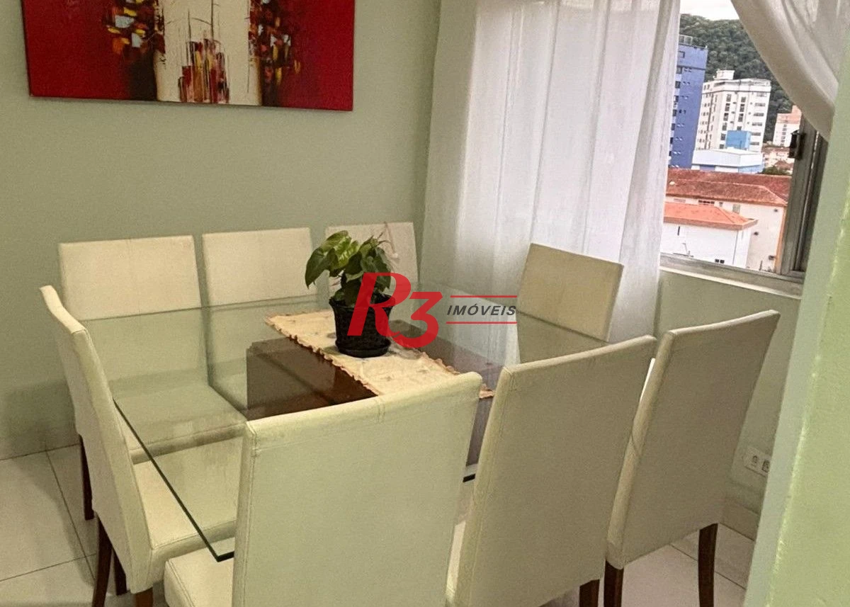 Apartamento à venda, 81 m² por R$ 502.000,00 - Campo Grande - Santos/SP