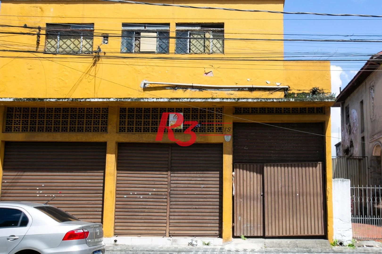 Galpão para alugar, 562 m² por R$ 11.009,00/mês - Macuco - Santos/SP