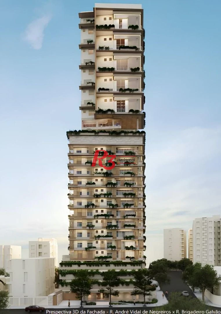 Apartamento com 4 suítes à venda, 319 m² por R$ 8.500.000 - Ponta da Praia - Santos/SP