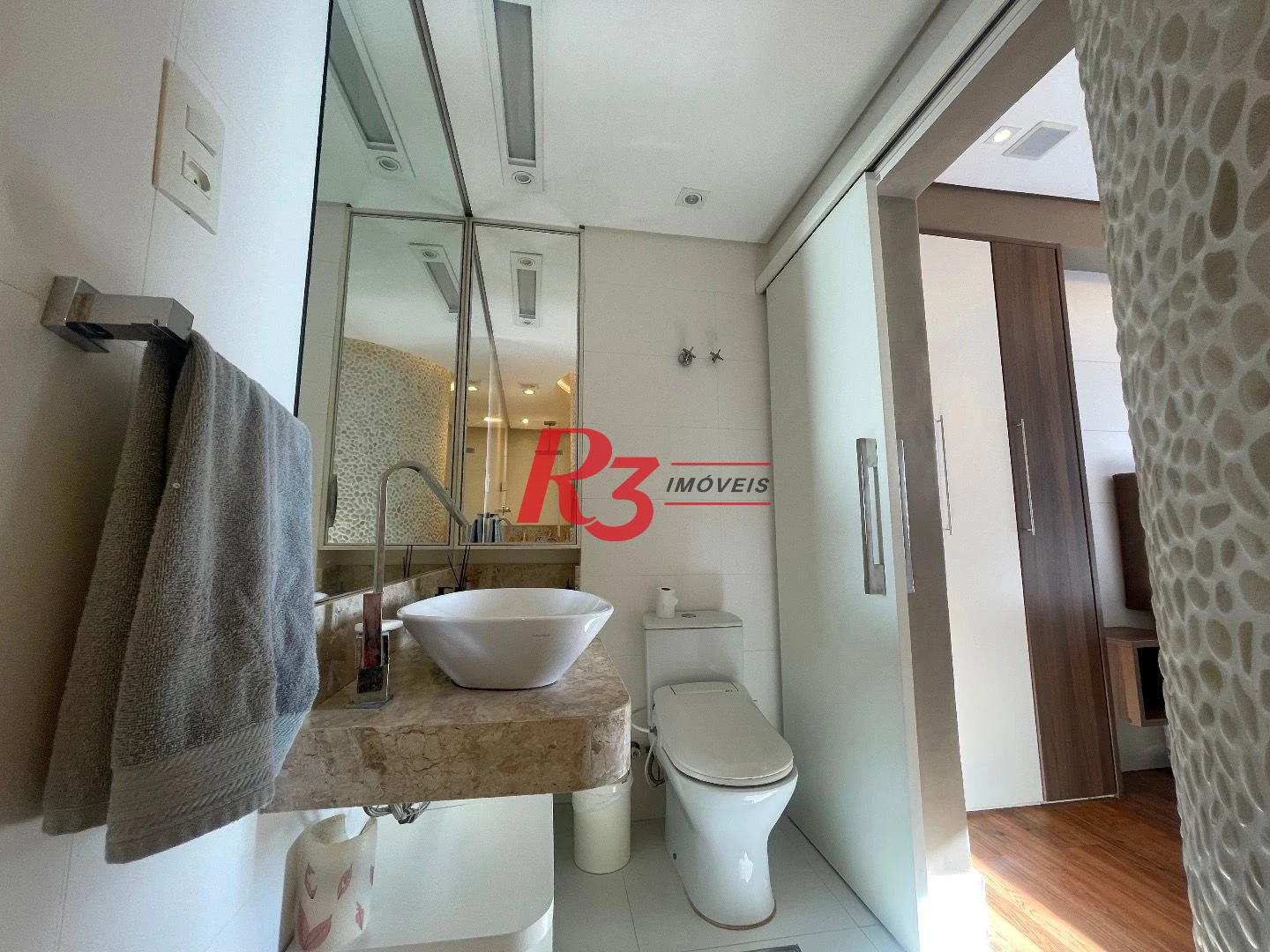 Flat à venda, 85 m² por R$ 1.100.000,00 - Ponta da Praia - Santos/SP