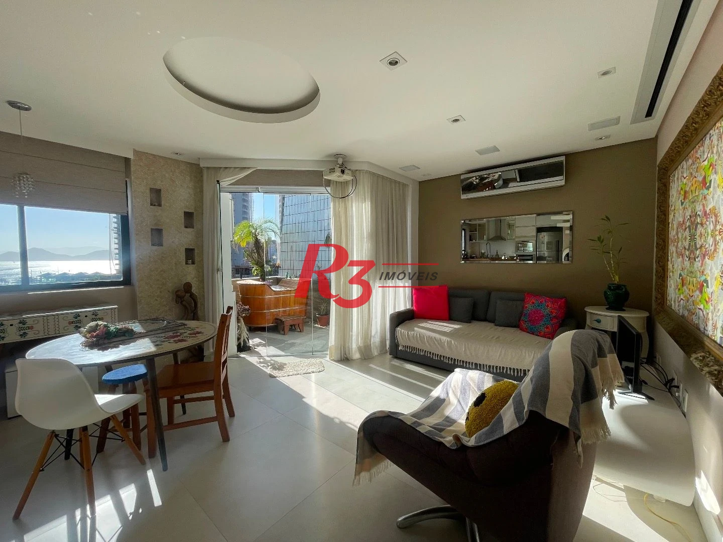 Flat à venda, 85 m² por R$ 1.100.000,00 - Ponta da Praia - Santos/SP