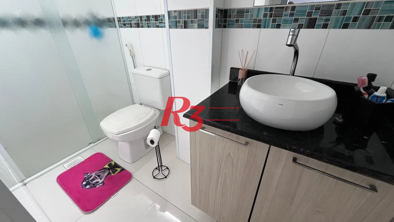 Apartamento à venda, 48 m² por R$ 490.000,00 - Gonzaga - Santos/SP