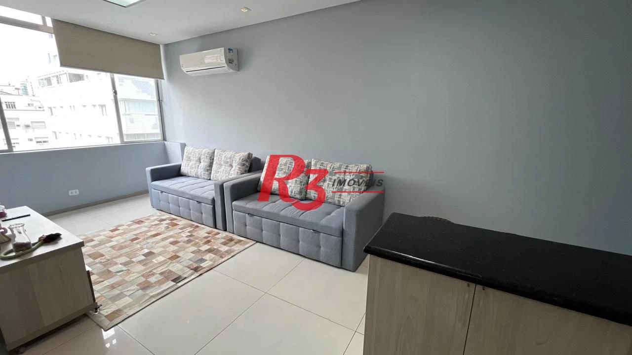 Apartamento à venda, 48 m² por R$ 490.000,00 - Gonzaga - Santos/SP