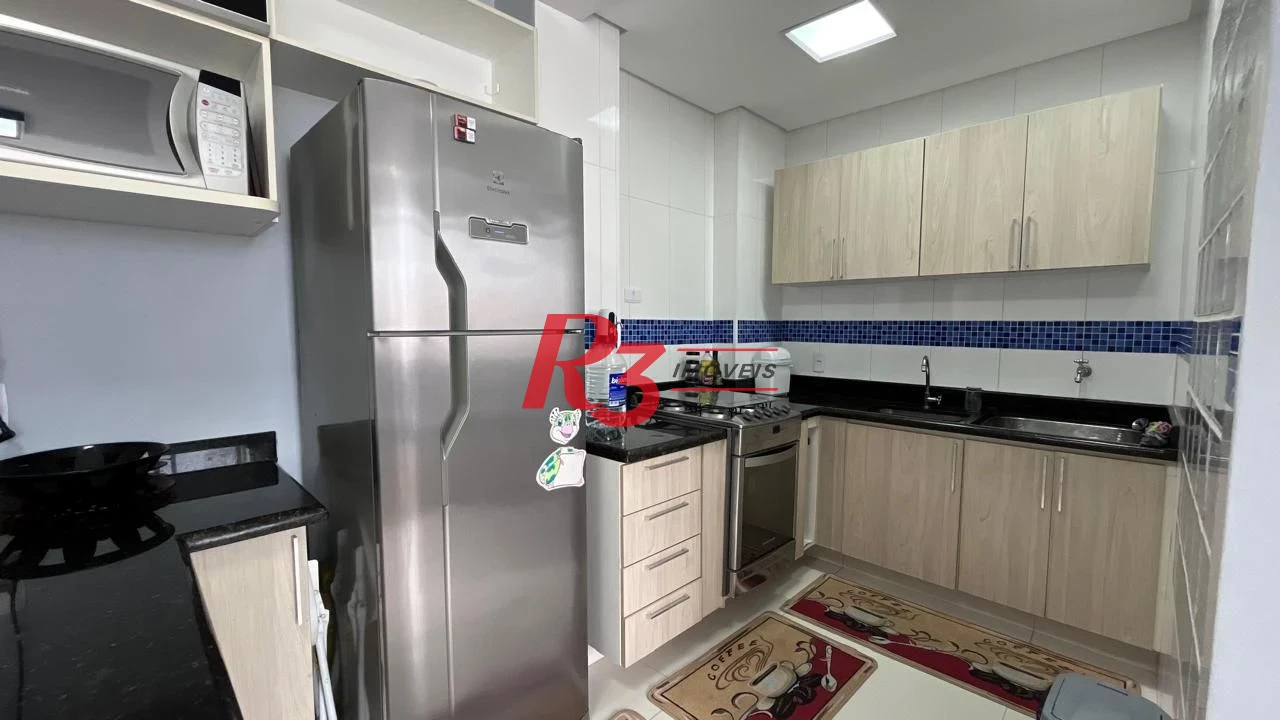 Apartamento à venda, 48 m² por R$ 490.000,00 - Gonzaga - Santos/SP