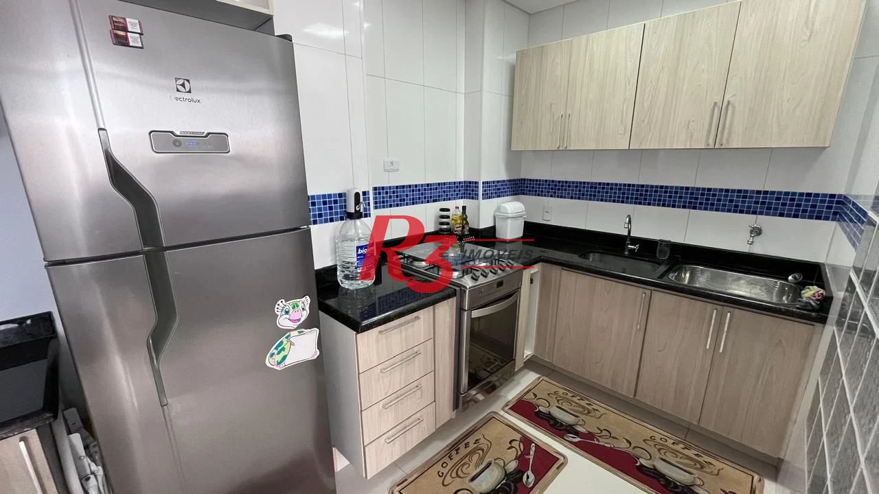 Apartamento à venda, 48 m² por R$ 490.000,00 - Gonzaga - Santos/SP