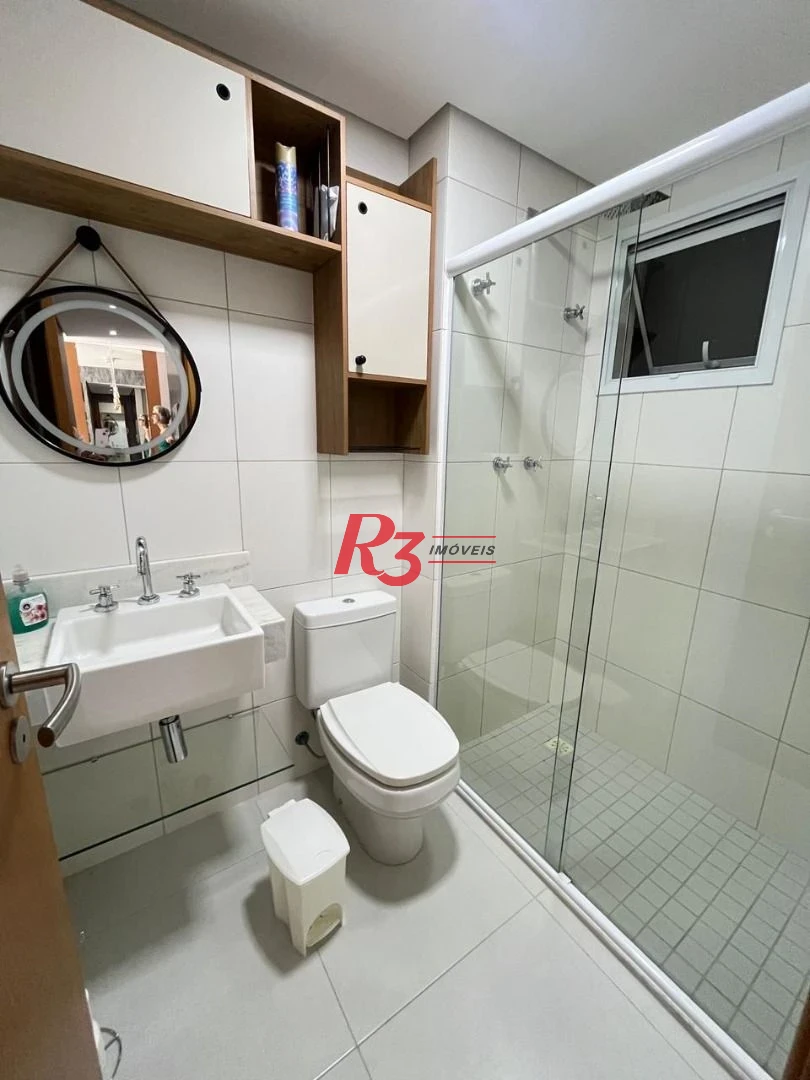 Apartamento com 2 dormitórios à venda, 54 m² por R$ 645.000,00 - Vila Matias - Santos/SP