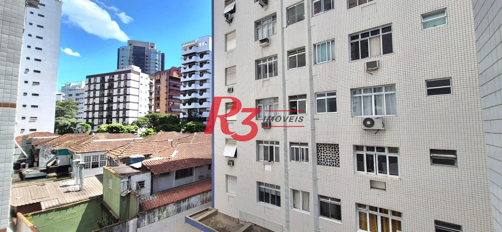 Apartamento com 1 dormitório à venda, 53 m² por R$ 390.000,00 - Boqueirão - Santos/SP