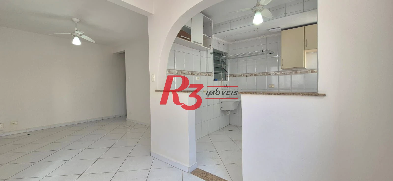 Apartamento com 1 dormitório à venda, 53 m² por R$ 390.000,00 - Boqueirão - Santos/SP
