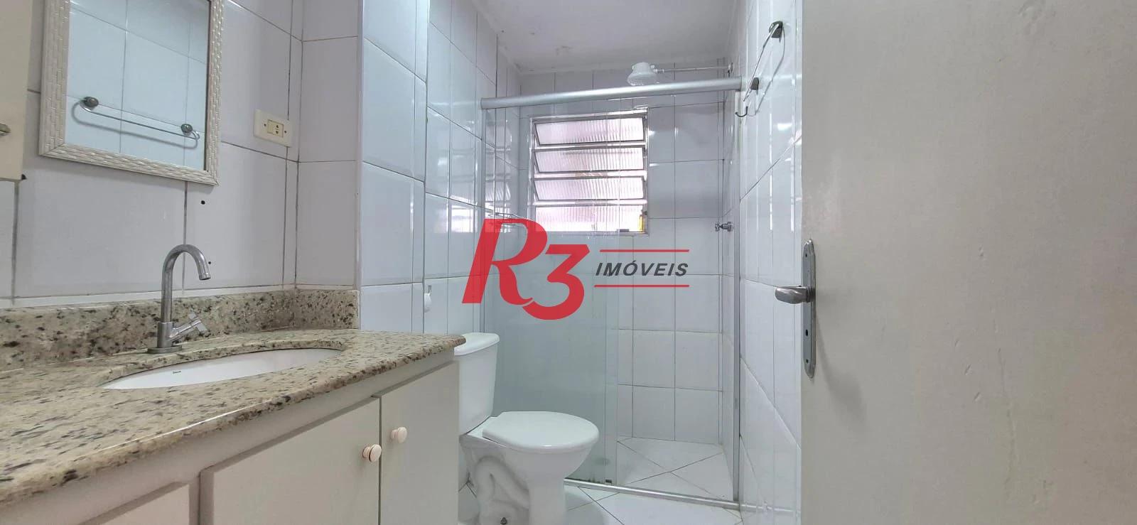 Apartamento com 1 dormitório à venda, 53 m² por R$ 390.000,00 - Boqueirão - Santos/SP
