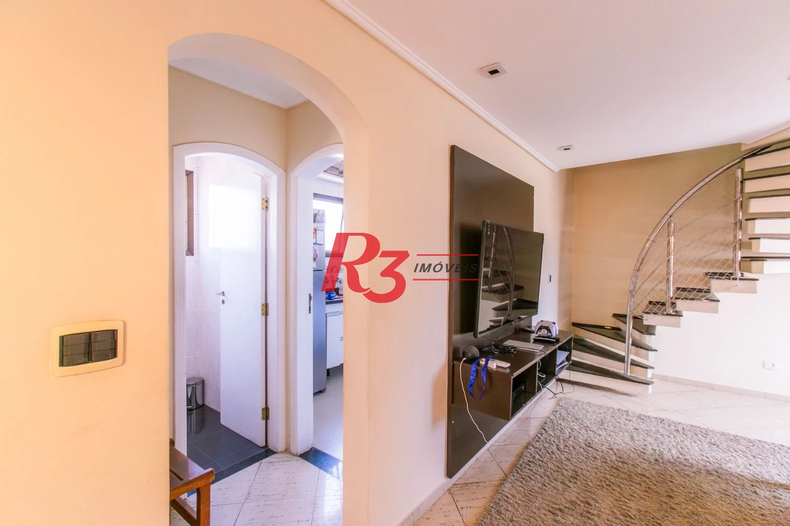 Cobertura com 3 dormitórios à venda, 274 m² por R$ 1.800.000,00 - Ponta da Praia - Santos/SP