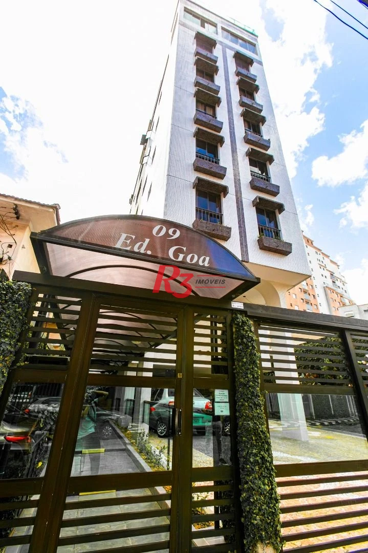 Cobertura com 3 dormitórios à venda, 274 m² por R$ 1.800.000,00 - Ponta da Praia - Santos/SP