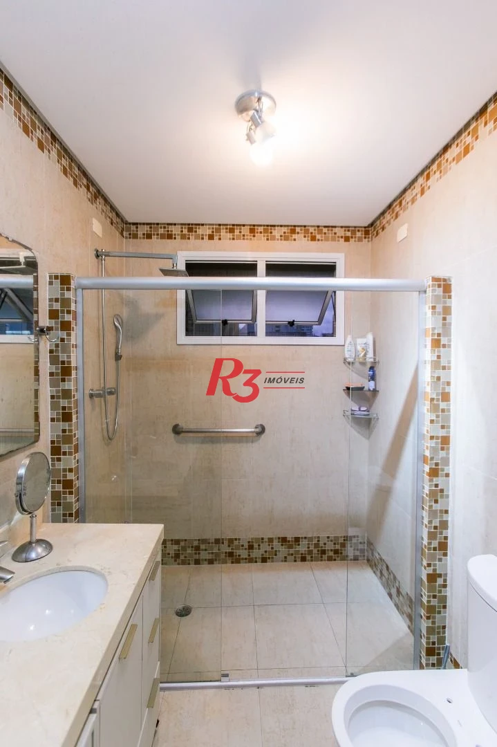 Apartamento à venda, 243 m² por R$ 2.900.000,00 - Gonzaga - Santos/SP