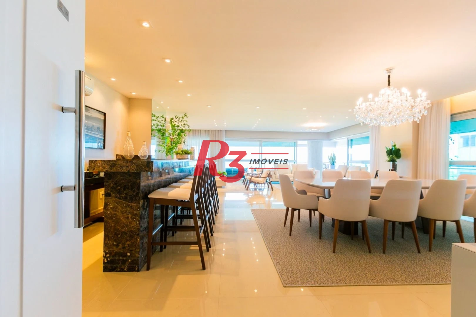 Apartamento à venda, 475 m² por R$ 14.000.000,00 - Gonzaga - Santos/SP