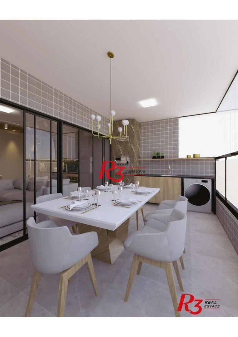 Apartamento com 2 dormitórios à venda, 70 m² por R$ 805.000,00 - José Menino - Santos/SP