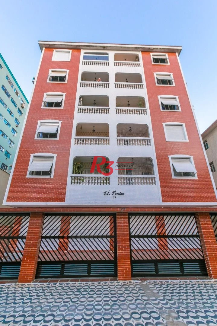 Apartamento com 3 dormitórios à venda, 142 m² por R$ 695.000,00 - Campo Grande - Santos/SP