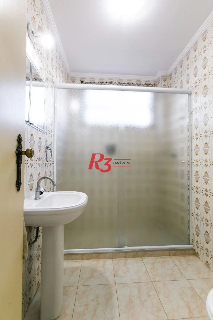 Apartamento com 3 dormitórios à venda, 142 m² por R$ 695.000,00 - Campo Grande - Santos/SP