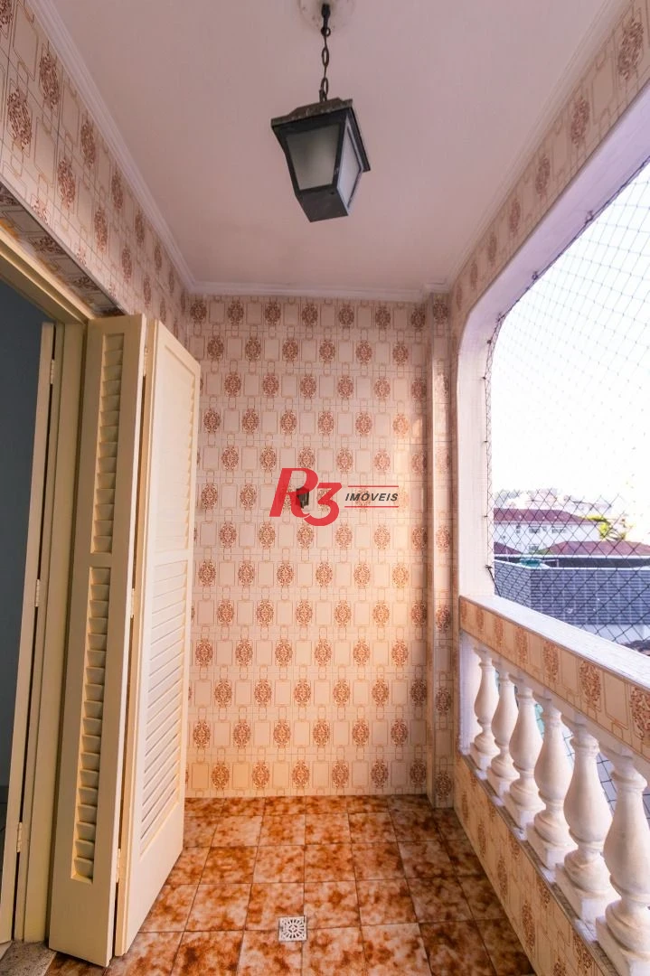 Apartamento com 3 dormitórios à venda, 142 m² por R$ 695.000,00 - Campo Grande - Santos/SP