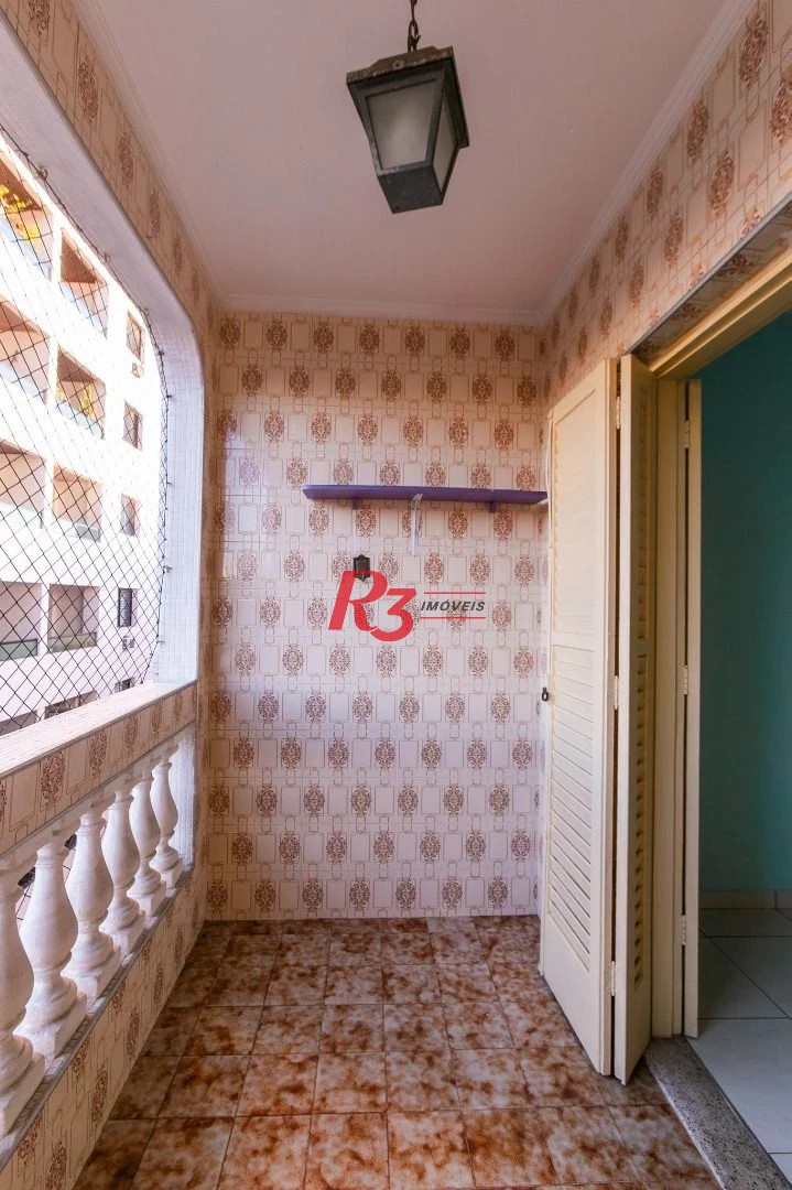 Apartamento com 3 dormitórios à venda, 142 m² por R$ 695.000,00 - Campo Grande - Santos/SP