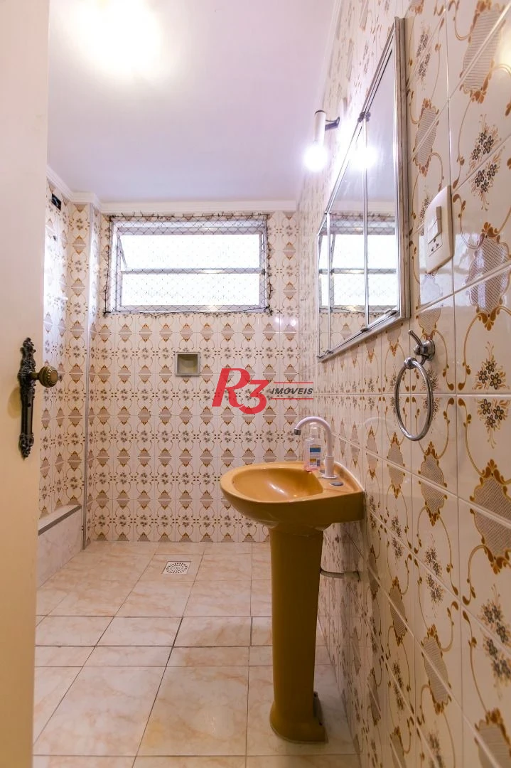 Apartamento com 3 dormitórios à venda, 142 m² por R$ 695.000,00 - Campo Grande - Santos/SP