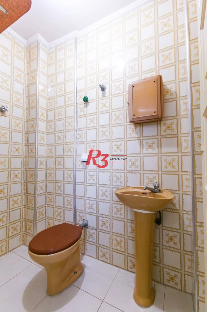Apartamento com 3 dormitórios à venda, 142 m² por R$ 695.000,00 - Campo Grande - Santos/SP