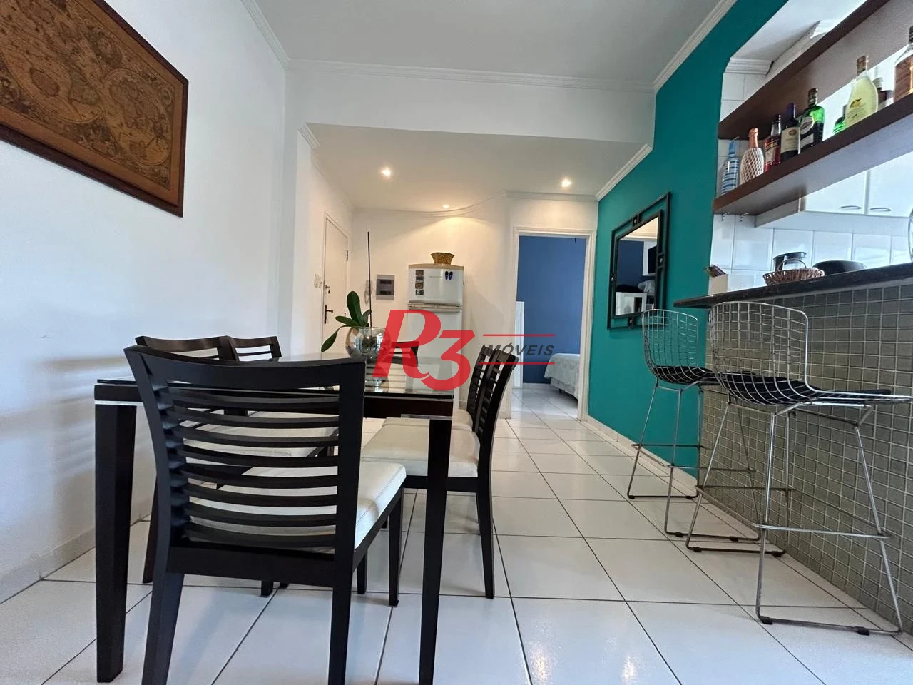 Apartamento com 2 dormitórios à venda, 57 m² por R$ 469.000,00 - Boqueirão - Santos/SP