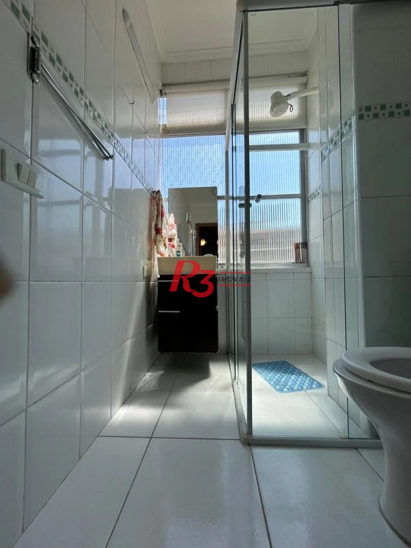 Apartamento com 2 dormitórios à venda, 57 m² por R$ 469.000,00 - Boqueirão - Santos/SP