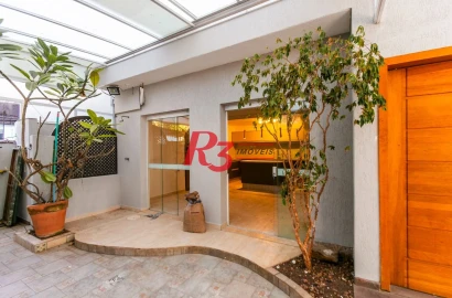 Sobrado para alugar, 176 m² por R$ 12.000,00/mês - Gonzaga - Santos/SP